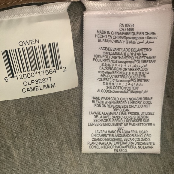 BCBGMaxAzria Owen Faux Leather Asymmetric Hem Mini Skirt Size Medium Y2K - Picture 8 of 9